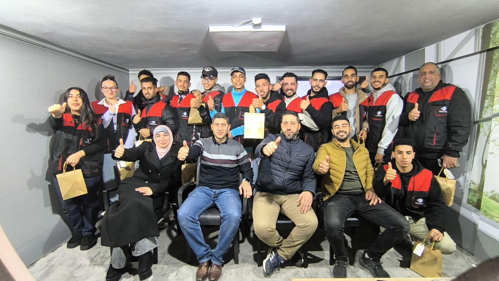 Dr. Badawi Abdalsalam with colleagues